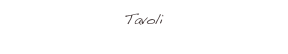 Tavoli